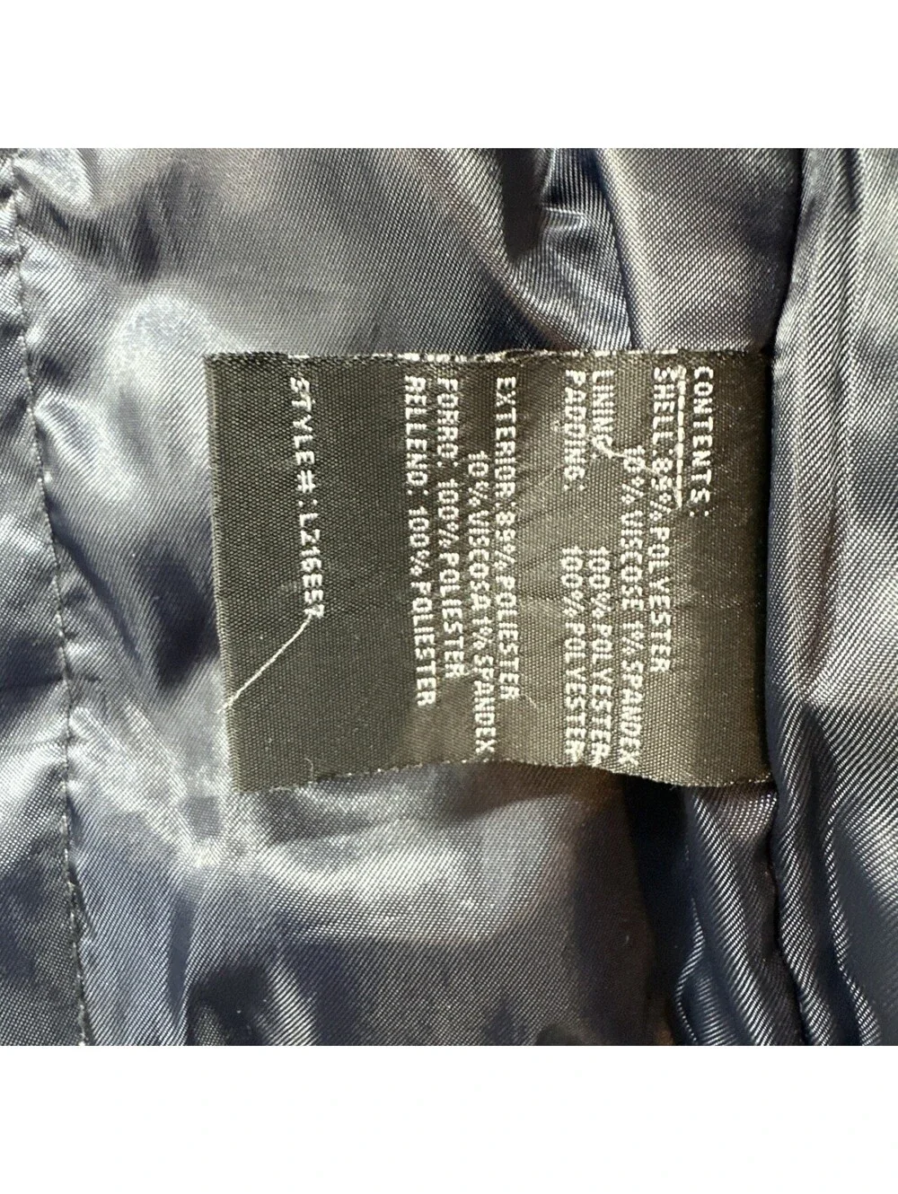 London Fog Gray Double Breasted Pea Coat Jacket Size 5 / 6 Pockets Lined